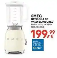 Worten Smeg - batidora de vaso blfo3creu oferta