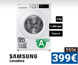 Centro Hogar Sanchez Samsung - lavadora oferta