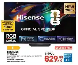 Worten Hisense - tv 55ur85 oferta