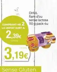 Keisy Dhul - flan d'ou sense lactosa oferta