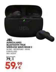 Worten Jbl - auriculares bluetooth true wireless wave beam 2 oferta