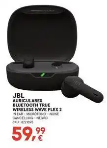 Worten Jbl - auriculares bluetooth true wireless wave flex 2 oferta