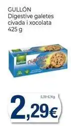 Keisy Gullón - digestive galetes civada i xocolata oferta