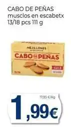 Keisy Cabo de peñas - musclos en escabetx oferta