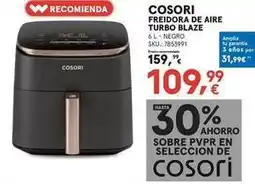 Worten Cosori - freidora de aire turbo blaze oferta