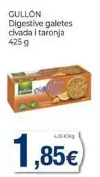 Keisy Gullón - digestive galetes civada i taronja oferta