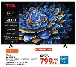 Worten Tcl - tv 85t69c oferta