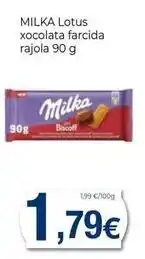 Keisy Milka - lotus xocolata farcida oferta