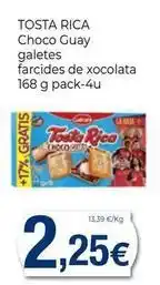 Keisy Tosta rica - choco guay galetes farcides de xocolata oferta