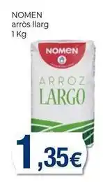 Keisy Nomen - arrozs llarg oferta