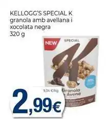 Keisy Kellogg's - special k granola amb avellana i xocolata negra oferta