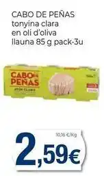 Keisy Cabo de peñas - tonyina clara en oli d'oliva llauna oferta