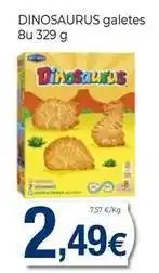 Keisy Artiach - dinosaurus galetes oferta