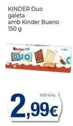 Keisy Kinder - duo galeta amb bueno oferta