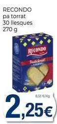 Keisy Recondo - pa torrat 30 llesques oferta