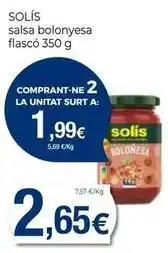 Keisy Solís - salsa bolonyesa oferta