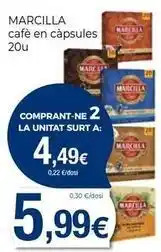 Keisy Marcilla - cafe en capsules oferta