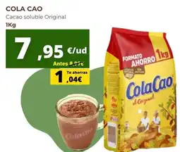 Tu Trébol Hipermercados Cola cao - te ahorras oferta