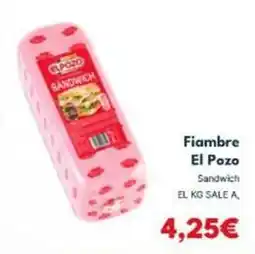 Cash Unide Elpozo - fiambre oferta