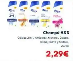 Cash Unide H&s - champú oferta