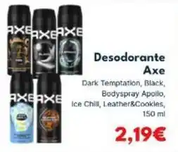 Cash Unide Axe - desodorante oferta