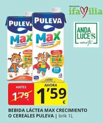 Puleva bebida láctea max crecimiento