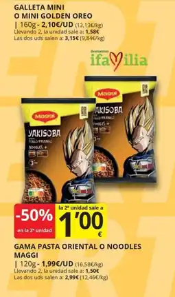 Supermercados MAS Maggi yakisoba oferta