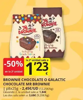 Mr Brownie brownie chocolate o galactic chocolate