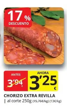 Supermercados MAS Chorizo extra revilla oferta
