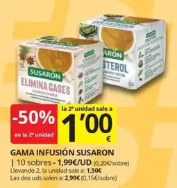 Supermercados MAS Susaron infusion oferta