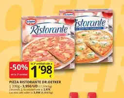 Supermercados MAS Pizza Ristorante Dr.Oetker oferta