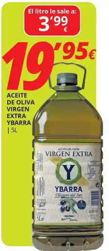 Supermercados MAS Ybarra aceite de oliva virgen extra oferta
