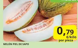 Supermercados MAS Melón Piel de Sapo oferta