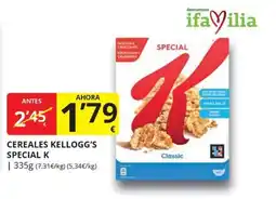 Supermercados MAS Cereales Kellogg's Special K oferta