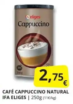 Supermercados MAS Ifa eliges cappuccino oferta