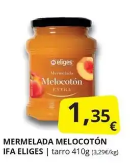 Supermercados MAS Ifa eliges mermelada melocotón oferta