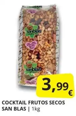 Supermercados MAS San Blas cocktail frutos secos oferta