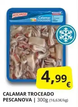 Supermercados MAS Pescanova calamar troceado oferta