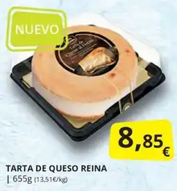 Supermercados MAS Tarta de queso reina oferta