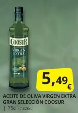 Supermercados MAS Coosur aceite de oliva virgen extra gran selección oferta