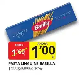 Supermercados MAS Pasta Linguine Barilla oferta