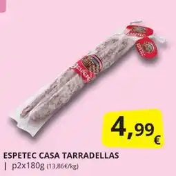Supermercados MAS Espetec casa tarradelles oferta
