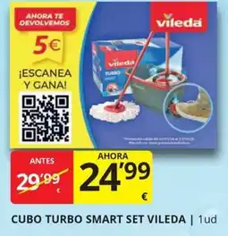 Supermercados MAS vileda cubo turbo smart set oferta