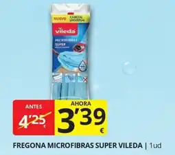 Supermercados MAS Fregona microfibras super vileda oferta