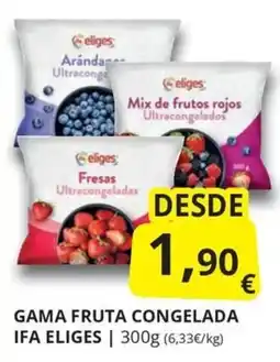 Supermercados MAS Ifa eliges gama fruta congelada oferta