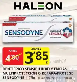 Supermercados MAS sensodyne sensibilidad y encías oferta