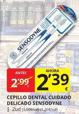 Supermercados MAS Sensodyne Cepillo dental cuidado delicado oferta