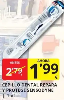 Supermercados MAS Sensodyne cepillo dental repara y protege oferta