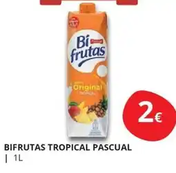 Supermercados MAS Bifrutas tropical pascual oferta