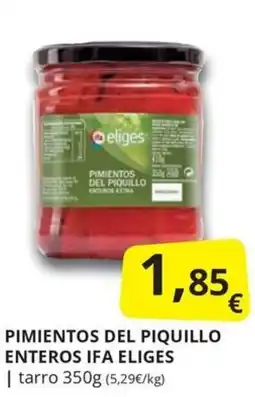 Supermercados MAS eliges pimientos del piquillo enteros ifa oferta